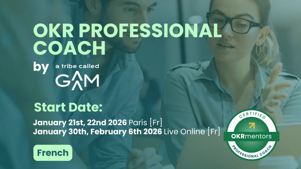upcoming training okr professional coach GAAM