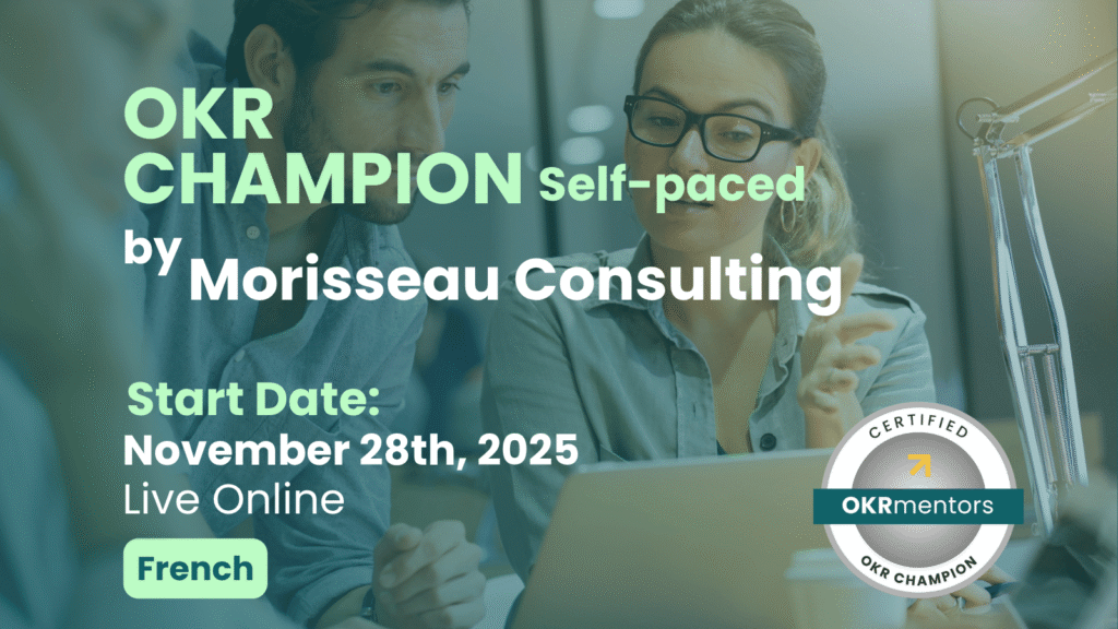 upcoming OKR Champion training