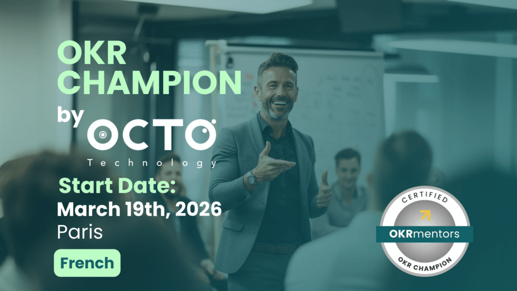 upcoming okr champion Octo