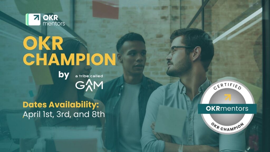 okr champion by A Tribe Called GAAM