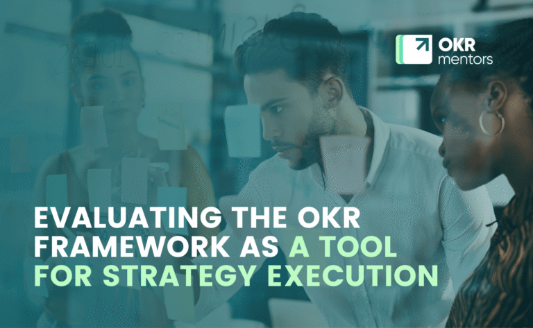 Evaluating the OKR Framework as a Tool for Strategy Execution card