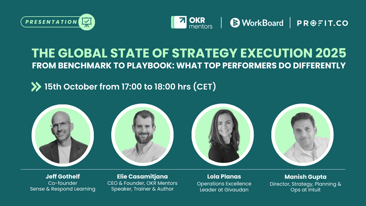 Online Event: The Global State of Strategy Execution 2025