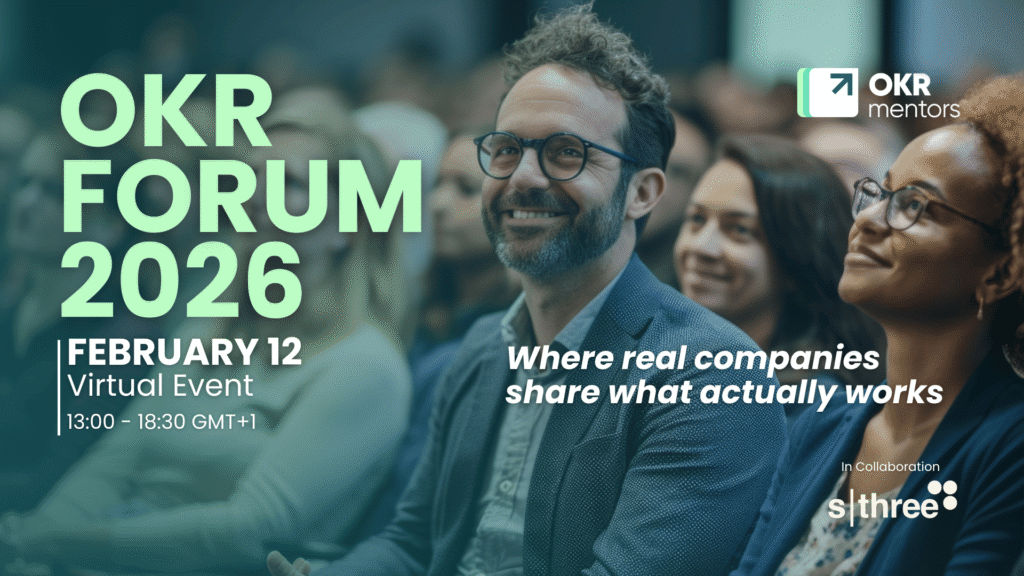 OKR Forum 2026 banner