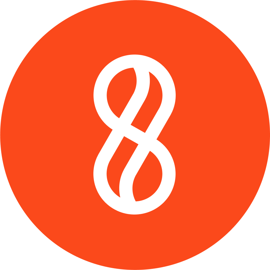 Sora Symbol Round Orange