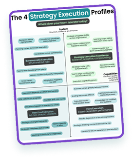 The 4 Strategy Execution Profiles